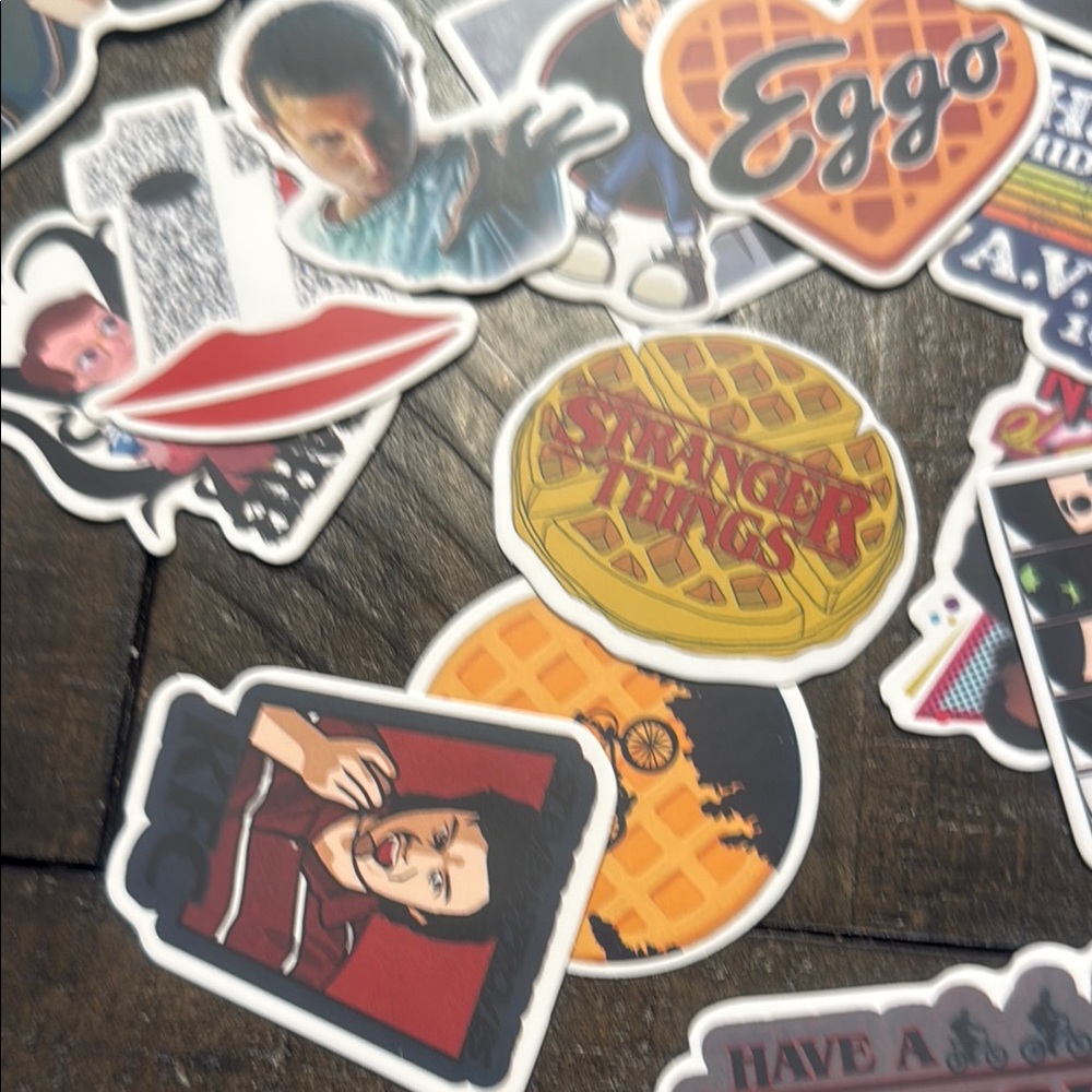 Stranger Things Themed Sticker Pack - Multicolor - Picture 3 of 7